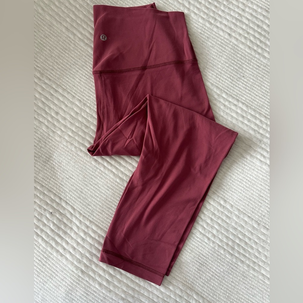 Lululemon Wunder Under High Rise Crops Size 10